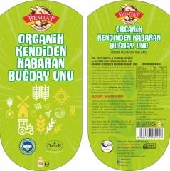 Bemtat Organik Kendinden Kabaran Un 1kg