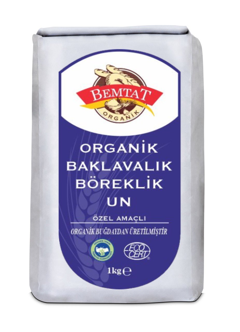 Bemtat Organik Böreklik & Baklavalık Un 1 Kg