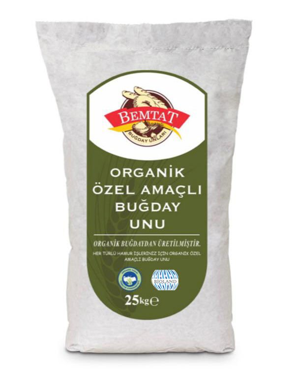 Bemtat Organik Özel Amaçlı Buğday Unu 25kg