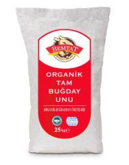 Bemtat Organik Tam Buğday Unu 25kg