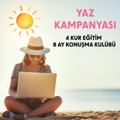 SENIOR Paket (4 Kur + 8 Ay Konuşma Kulübü)