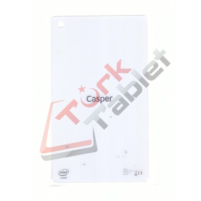 Casper Via T8-3G İçin 8 İnç Beyaz Arka Kapak