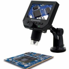 Taşınabilir Lcd Dijital Mikroskop Büyüteç 1-600X