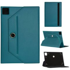 Apple iPad Pro 12.9 5. Nesil A2461 Universal Standlı Tablet Kılıfı Mavi