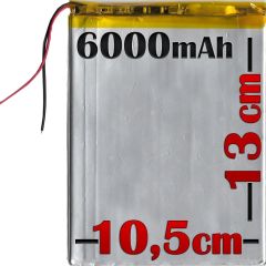 Technopc UltraPad UP10.SI46LA Batarya Pil - 6000mAh