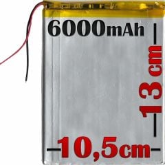 Elephone Winnovo T5 Batarya Pil - 6000mAh