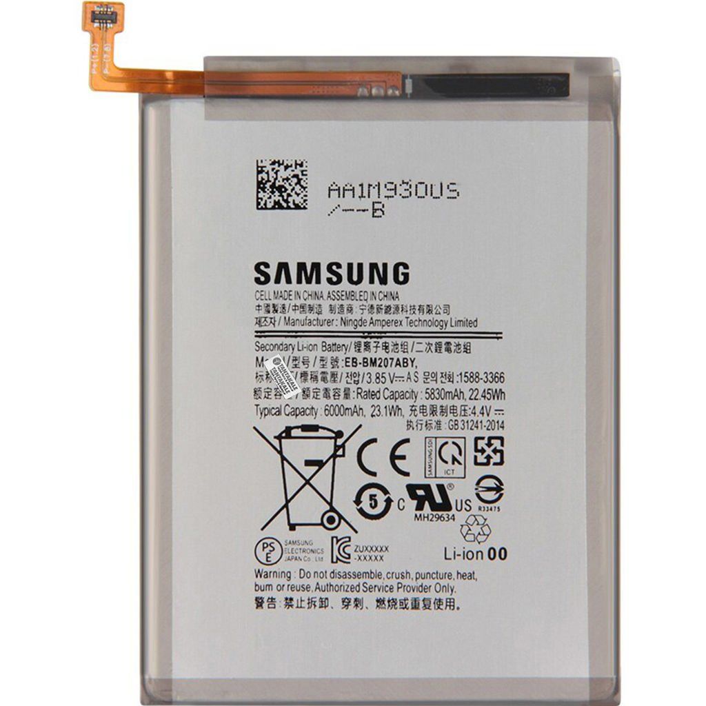 Samsung Galaxy M21 2021 Edition SM-M215 Batarya Pil - Orijinal