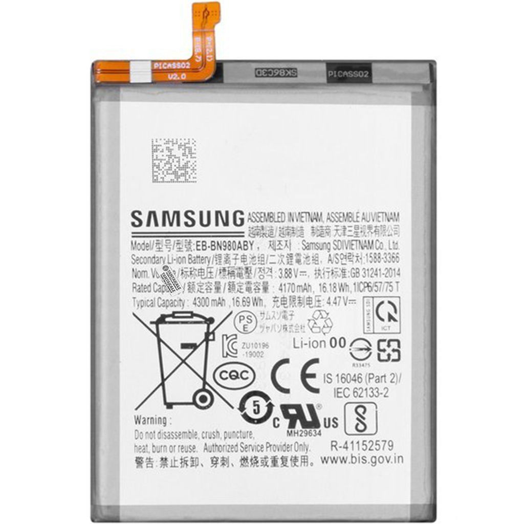 Samsung Galaxy Note 20 SM-N980 Batarya Pil - Orijinal