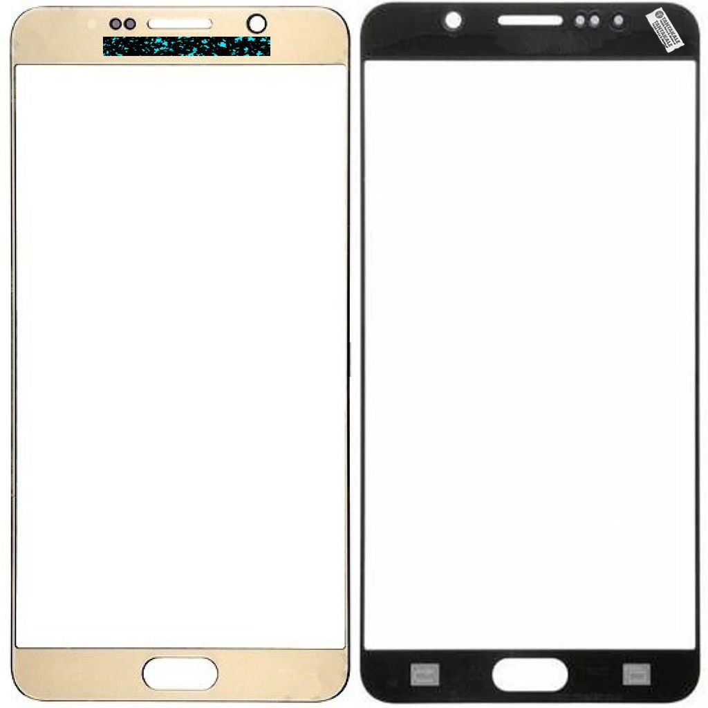 Samsung Galaxy Note 5 SM-N920 Dokunmatik Ön Cam Lens Gold