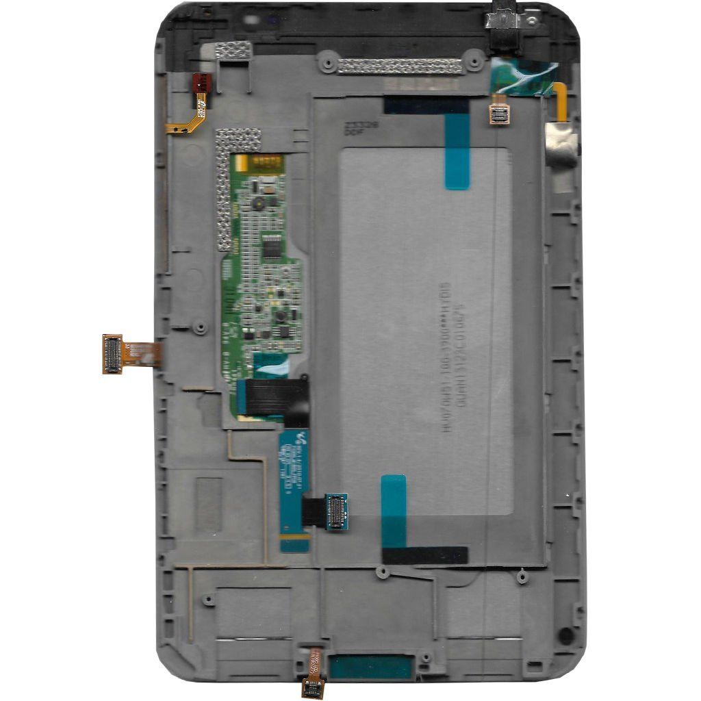 Samsung Galaxy Tab P1000 Ekran Dokunmatik Set Siyah