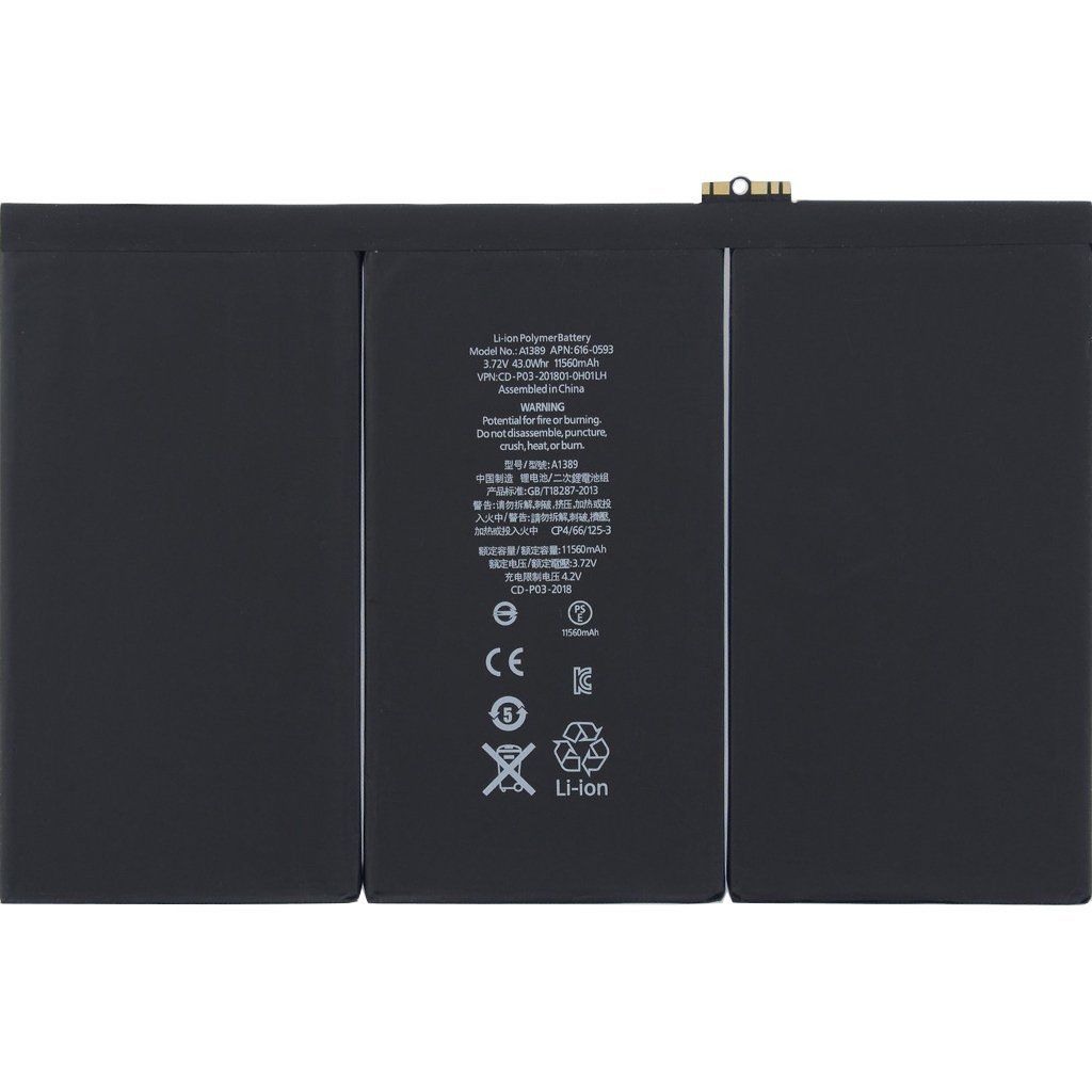 Apple İpad 4 A1460 Batarya Pil