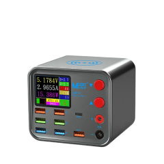 MA Ant Dijital Göstergeli 8 Port USB Girişi Hızlı Şarj Cihazı