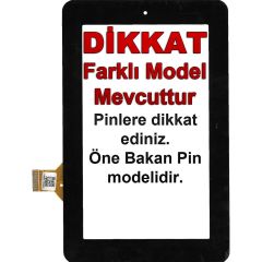 MB707D5 HC190119A1 FPC023H V1.0 Kablo Kodlu Dokunmatik Siyah - Model 1