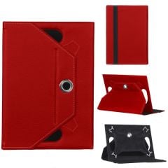 İxtech IX702 Universal Standlı Tablet Kılıfı Kırmızı