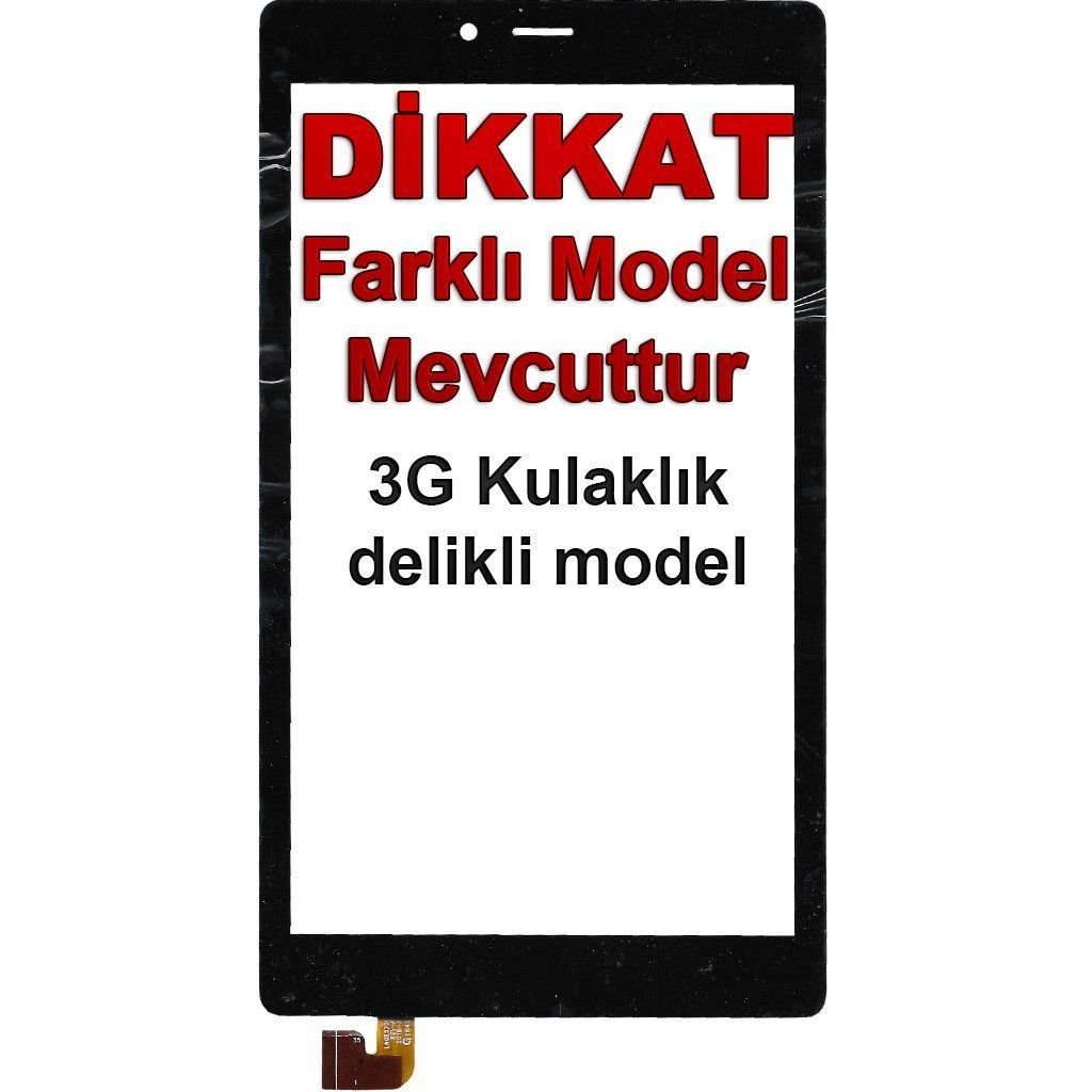 Alcatel OneTouch Pixi 4 8063 Dokunmatik Siyah - Model 1