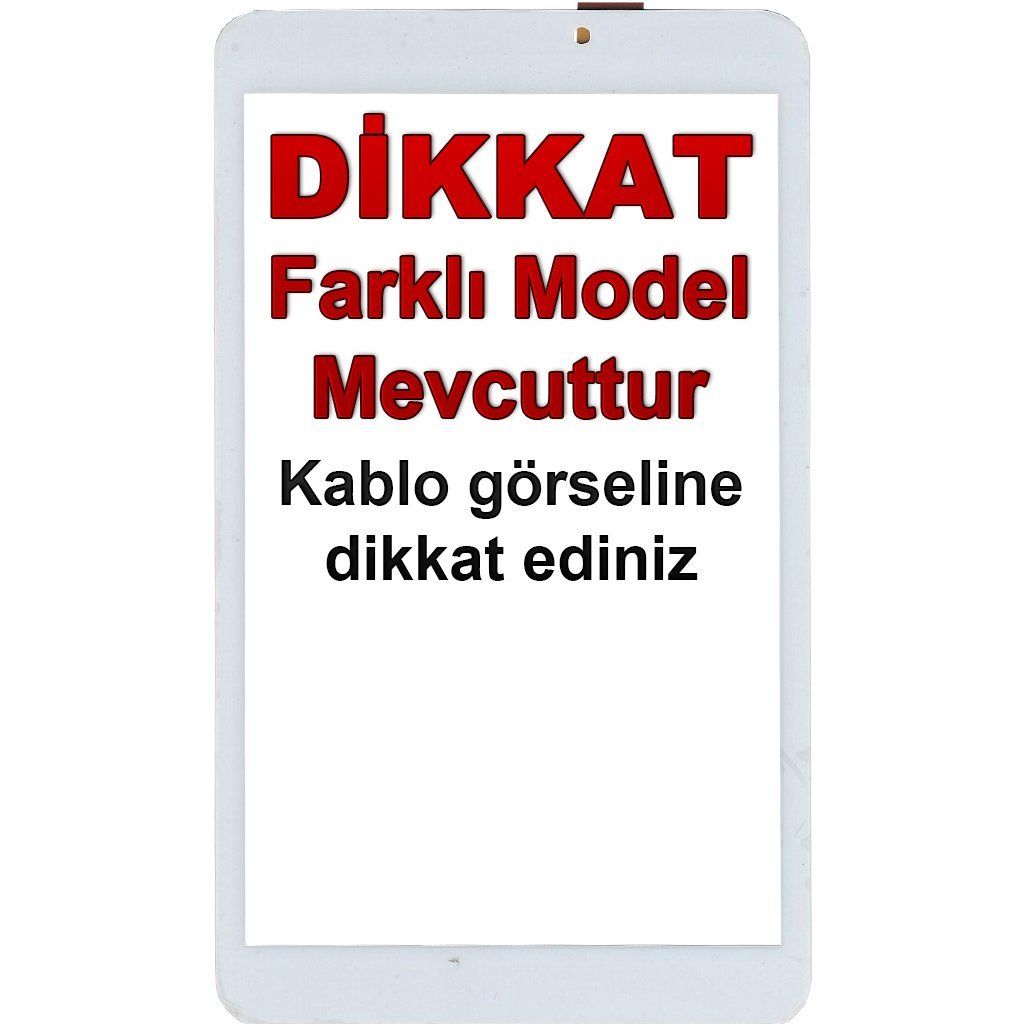 Hometech HT8M Dokunmatik Beyaz - Model 1