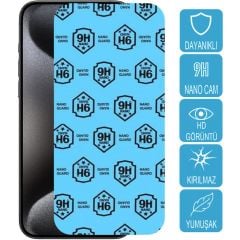 Samsung Galaxy A01 SM-A015 Ekran Koruyucu Nano Kırılmaz Cam
