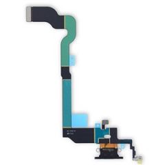 İphone X Şarj Soketi Kulaklık Mikrofon Film Bordu Siyah
