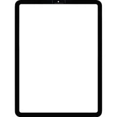 Apple İpad Air 4 A2316 Dokunmatik Cam Lensi