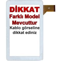 Piranha Ultra II Tab 9.0 Dokunmatik Beyaz - Model 2
