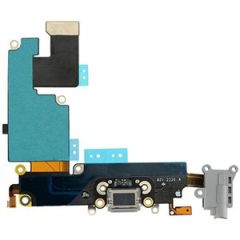 İphone 6 Plus Şarj Soketi Kulaklık Mikrofon Film Bordu Uzay Grisi