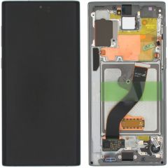 Samsung Galaxy Note 10 SM-N970 Lcd Ekran Dokunmatik Çıtalı Gri
