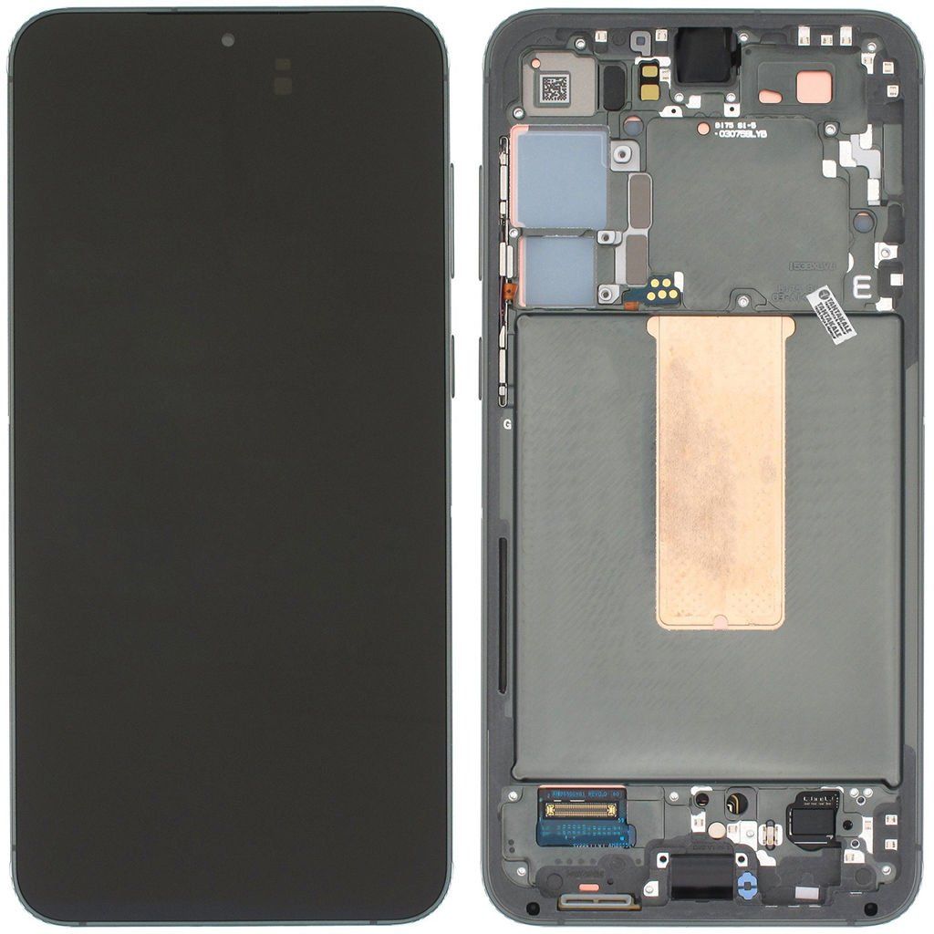 Samsung Galaxy S23 Plus SM-S916 Lcd Ekran Dokunmatik Çıtalı Yeşil