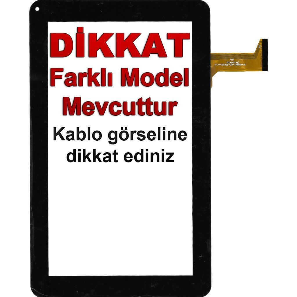 Onyo TrendyTab XL Dokunmatik Siyah - Model 2