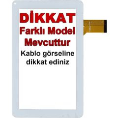 Onyo TrendyTab XL Dokunmatik Beyaz - Model 1