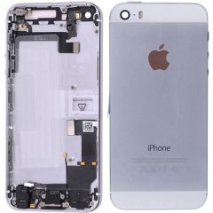 İphone 5S Kasa Full Dolu Silver Gümüş