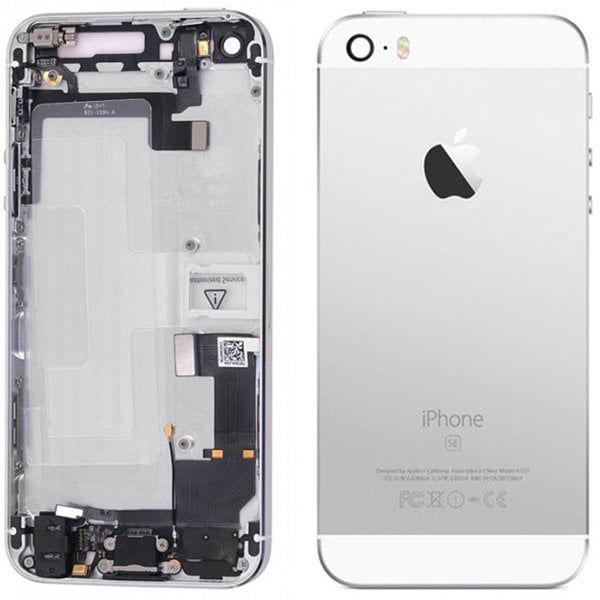İphone 5SE Kasa Full Dolu Silver Gümüş