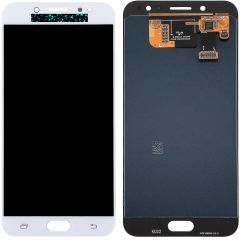 Samsung Galaxy C8 SM-C7100 Lcd Ekran Dokunmatik Beyaz