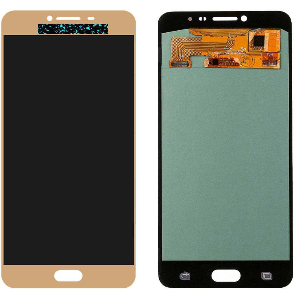 Samsung Galaxy C7 SM-C7000 Lcd Ekran Dokunmatik Gold