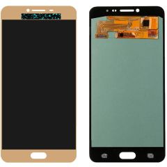 Samsung Galaxy C7 SM-C7000 Lcd Ekran Dokunmatik Gold