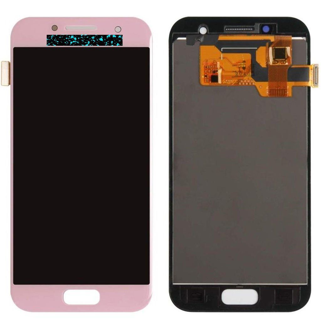 Samsung Galaxy A3 2017 SM-A320 Lcd Ekran Dokunmatik Pembe