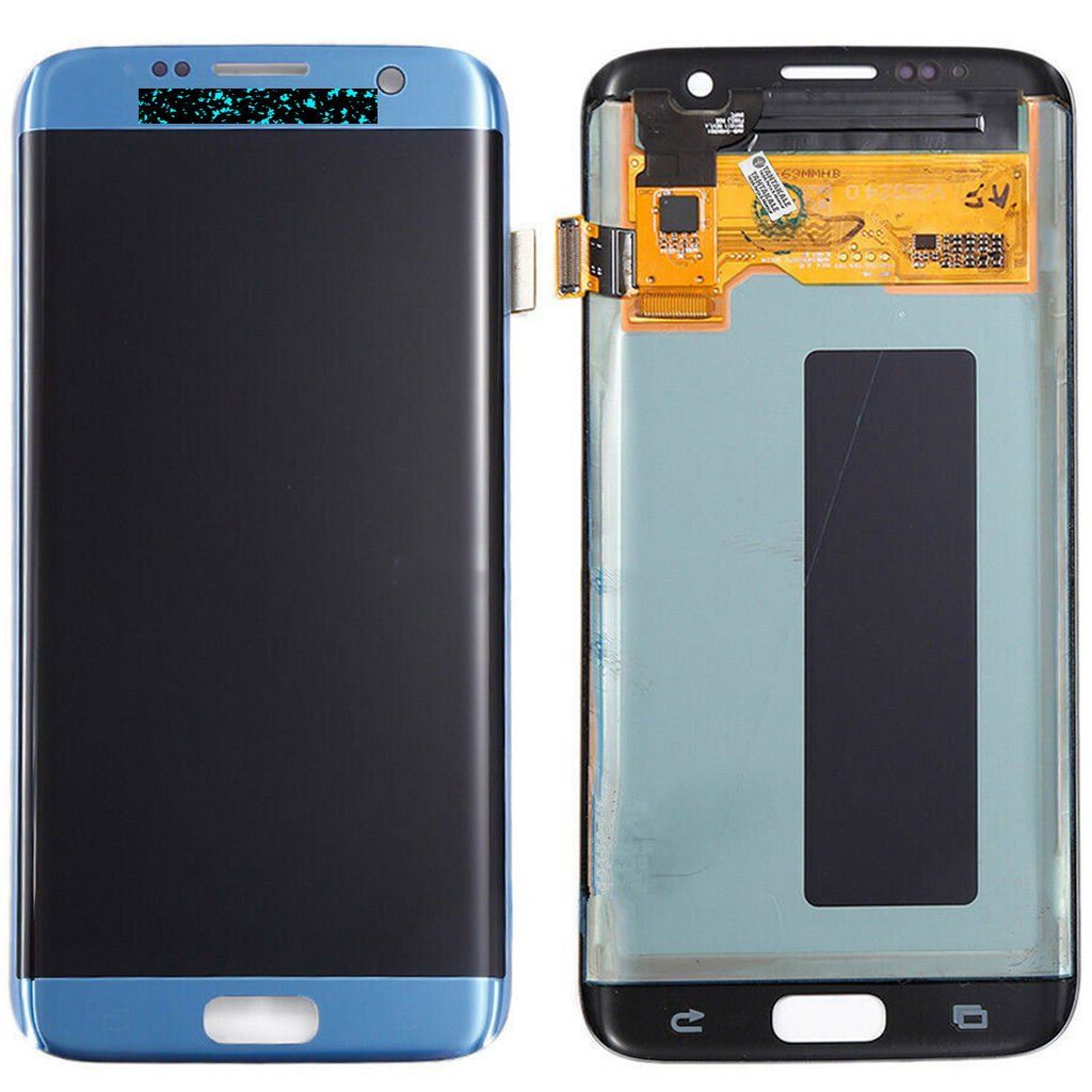 Samsung Galaxy S7 Edge SM-G935 Lcd Ekran Dokunmatik Mavi