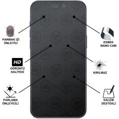 Samsung Galaxy A01 SM-A015 Mat Kırılmaz Cam Nano Ekran Koruyucu