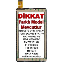 QCY 706 Kablo Kodlu Dokunmatik Siyah