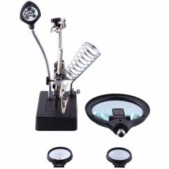 MG16129-C Ledli Büyüteçli Tamir Seti
