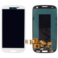 Samsung Galaxy S3 GT-I9300 Lcd Ekran Dokunmatik Beyaz