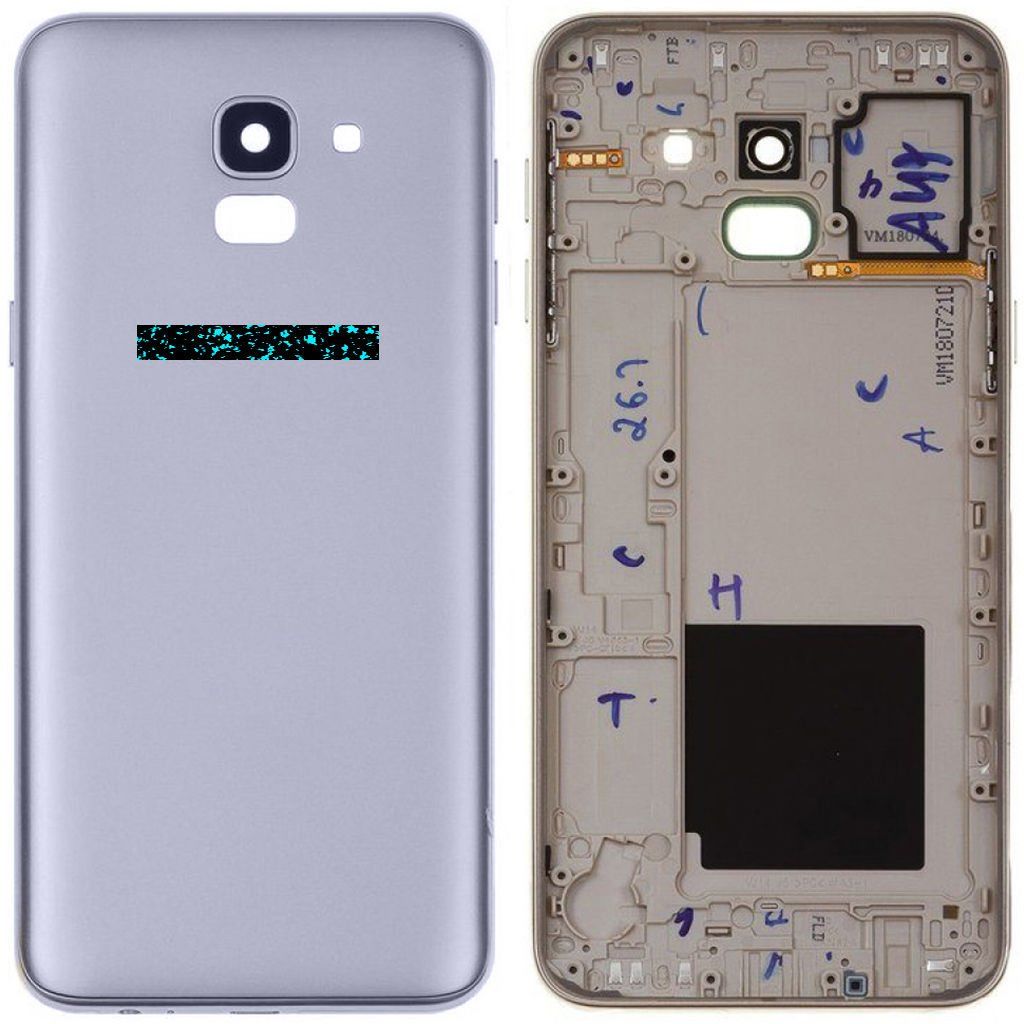 Samsung Galaxy J6 SM-J600 Arka Kapak Mavi