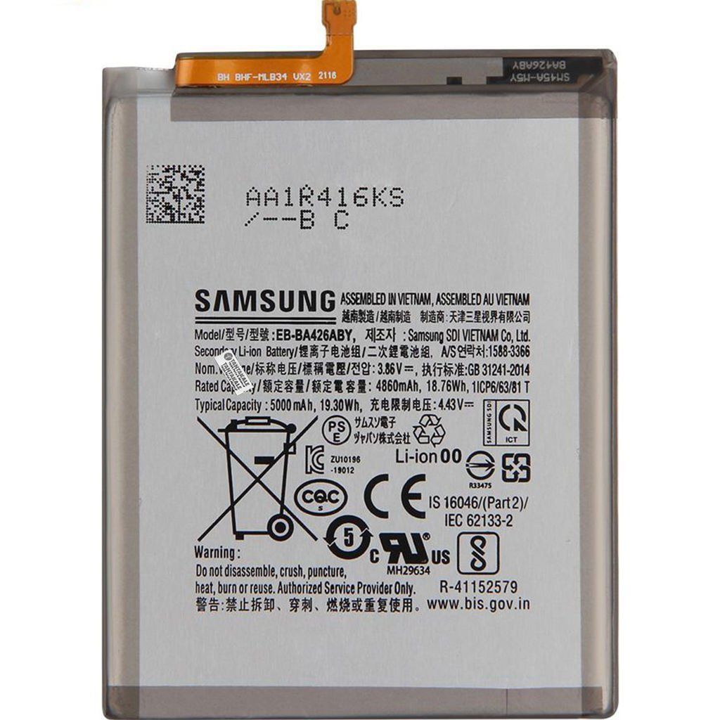 Samsung Galaxy M32 5G SM-M326 Batarya Pil - Orijinal