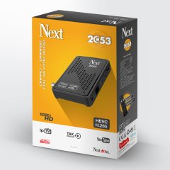 Next 2053 H.265 HEVC Özellikli Çanaklı Çanaksız MPEG4 HD Uydu Alıcısı