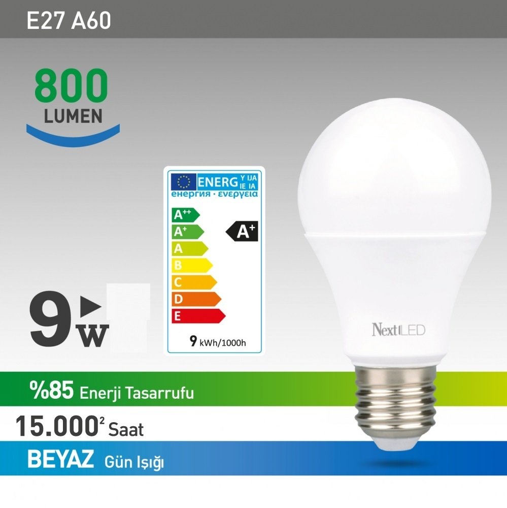 NEXT YE-E27-9WB LED AMPÜL