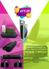 ATT-29 Numaratörlü Oto Telefon Tutacağı