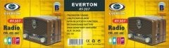 Everton RT-307 Usb Ve SD Kart Girişli Şarjlı Bluetoothlu Radyo