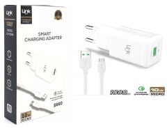 Linktech S660 Premium Micro USB Otomatik Akıllı Şarj Aleti