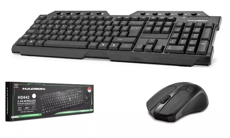 Hadron HD-842 Kablosuz Klavye Mouse Set