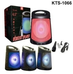 KTS-1066 Usb Ve Kart Girişli Şarjlı Kumandalı Bluetooth Hoparlör