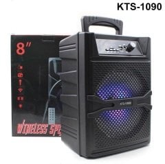 KTS-1090 Usb Ve Kart Girişli Şarjlı Kumandalı Bluetooth Hoparlör